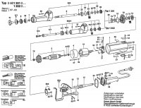 Bosch 0 601 202 015 ---- Straight Grinders Spare Parts